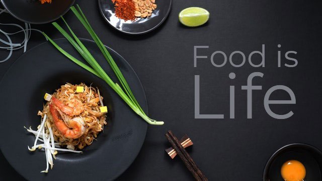 Food is life quote - popular food quotes