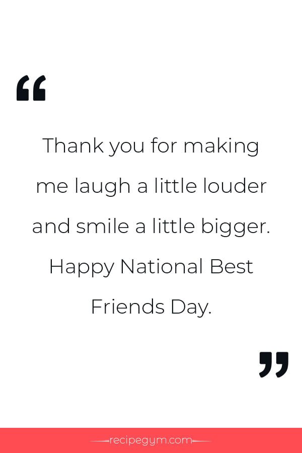 National Best Friends Day Quotes