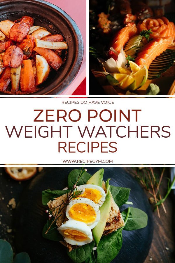 Zero Point Weight Watchers Recipes