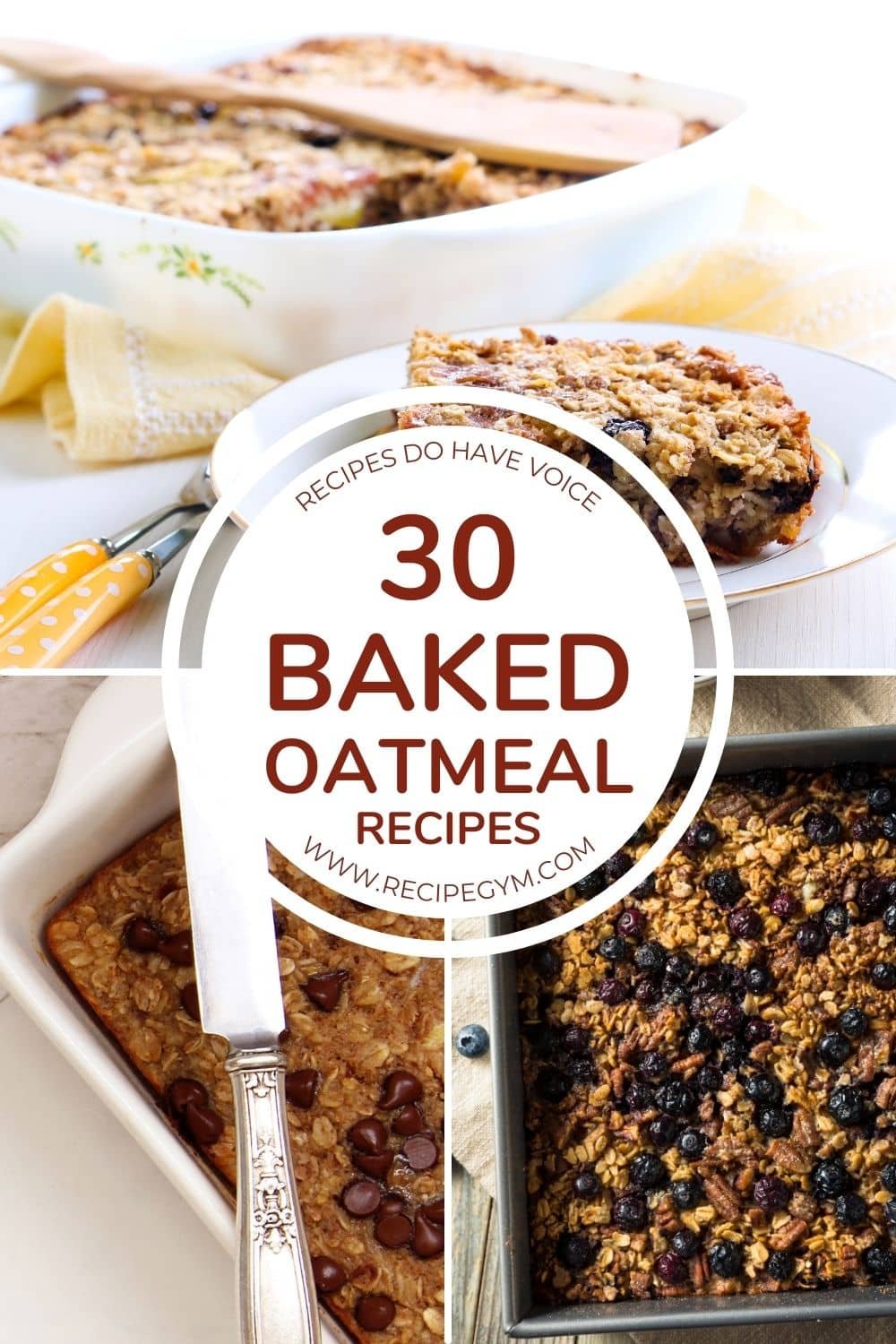 30 baked oatmeal recipes