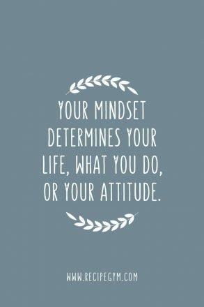 3ddd Your mindset determines your life what you do or your attitude