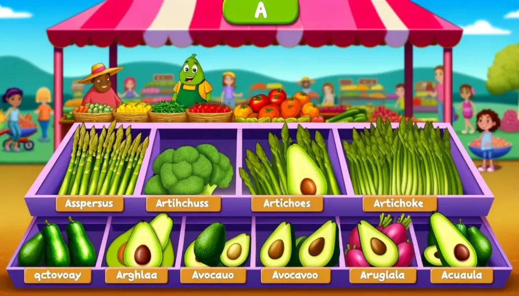Vegetables That Start With The Letter A