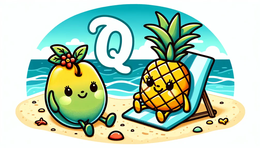 fruits that starts with the letter q 2