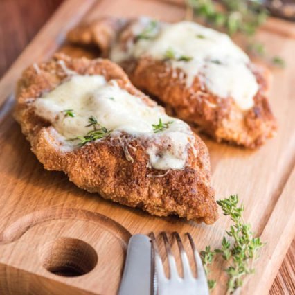 Low Carb Baked Chicken Parmesan