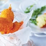 Crab Claws with Coriander Dip