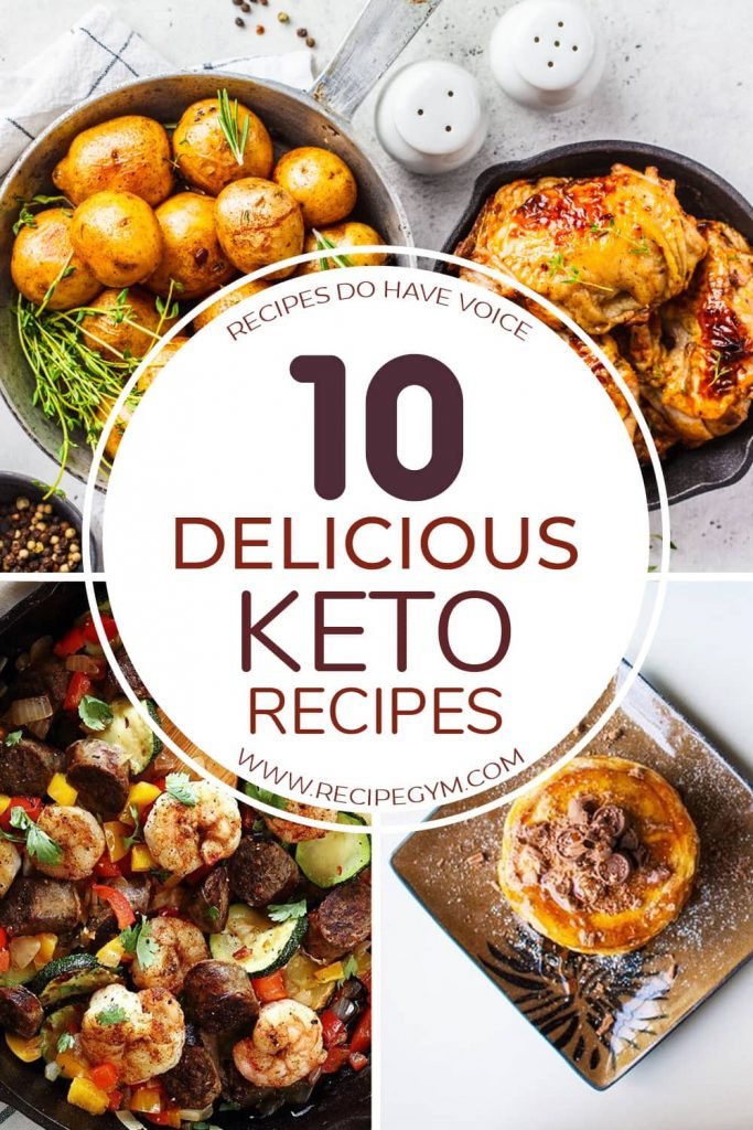 10 Delicious Keto Recipes - Recipe Gym