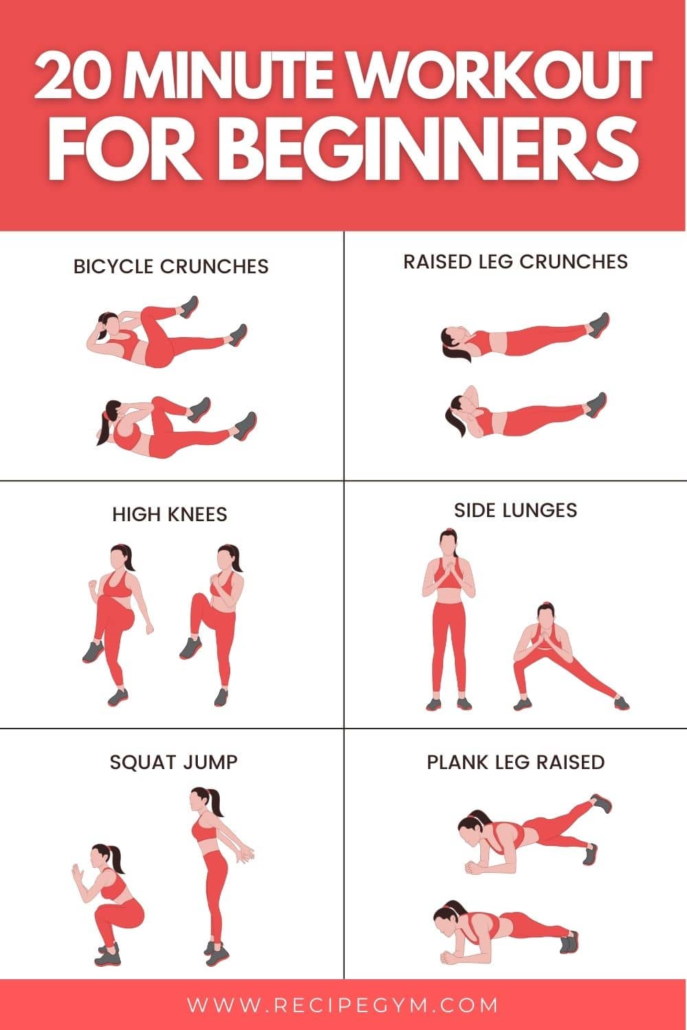 20 minute discount workout for beginners