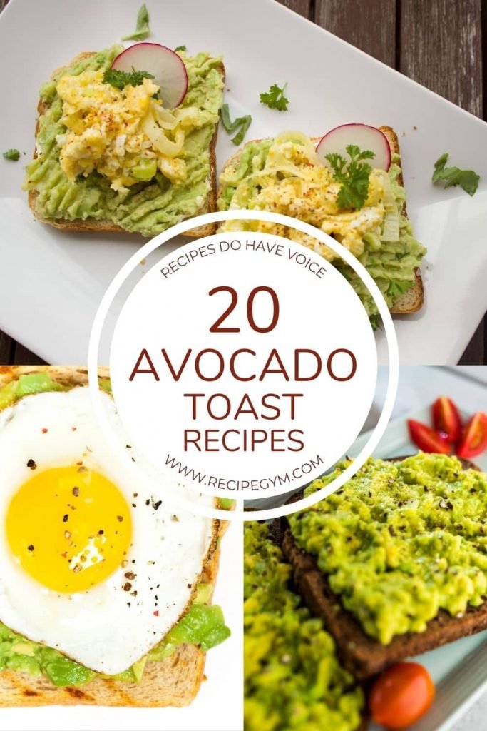 20 Delicious Avocado Toast Recipes - Recipe Gym