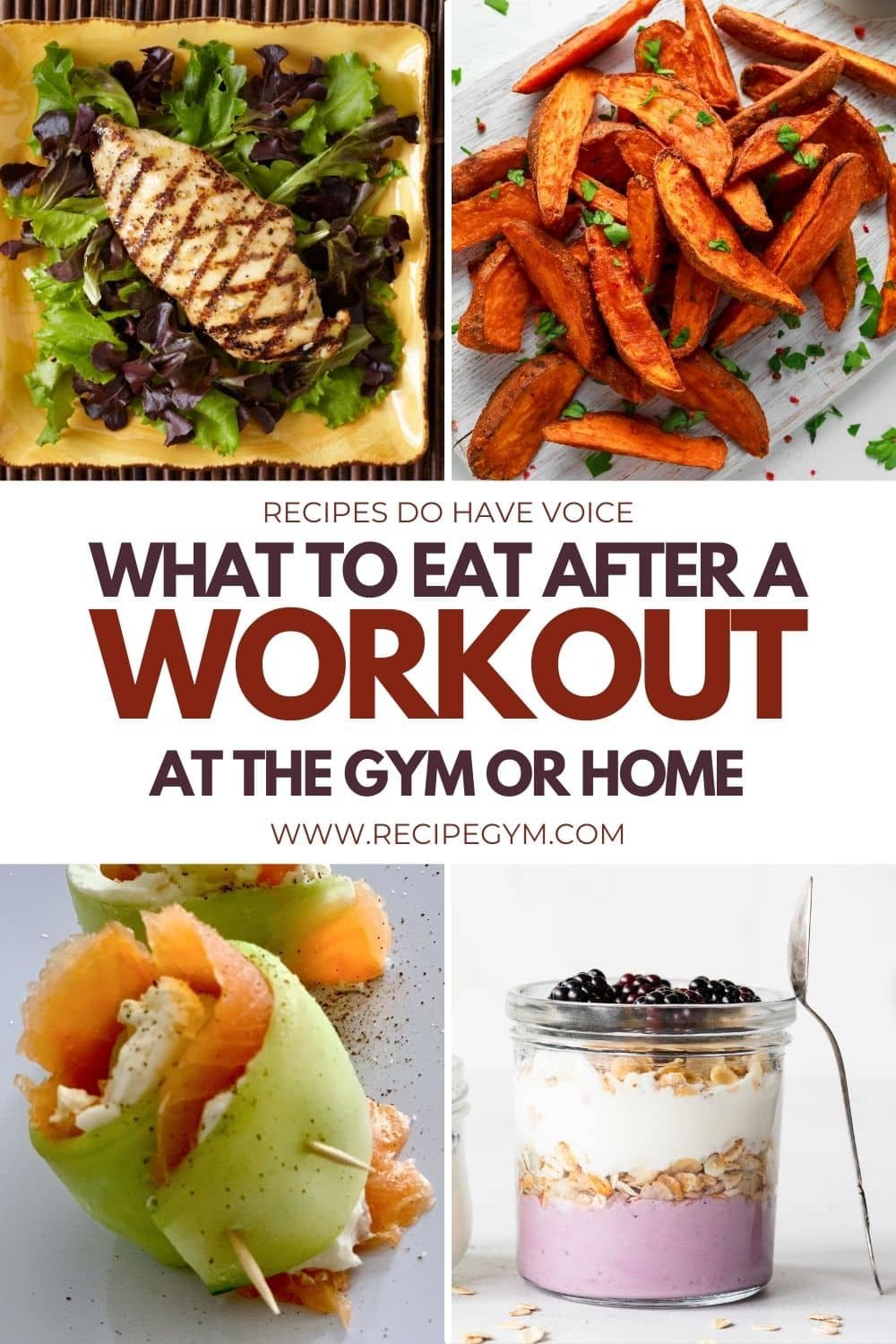 What to eat after a workout